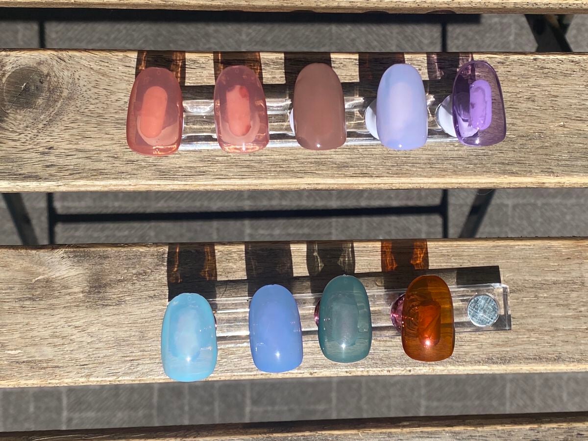 ムードペブルネイル/rom&nd/マニキュアを使ったクチコミ(3枚目)