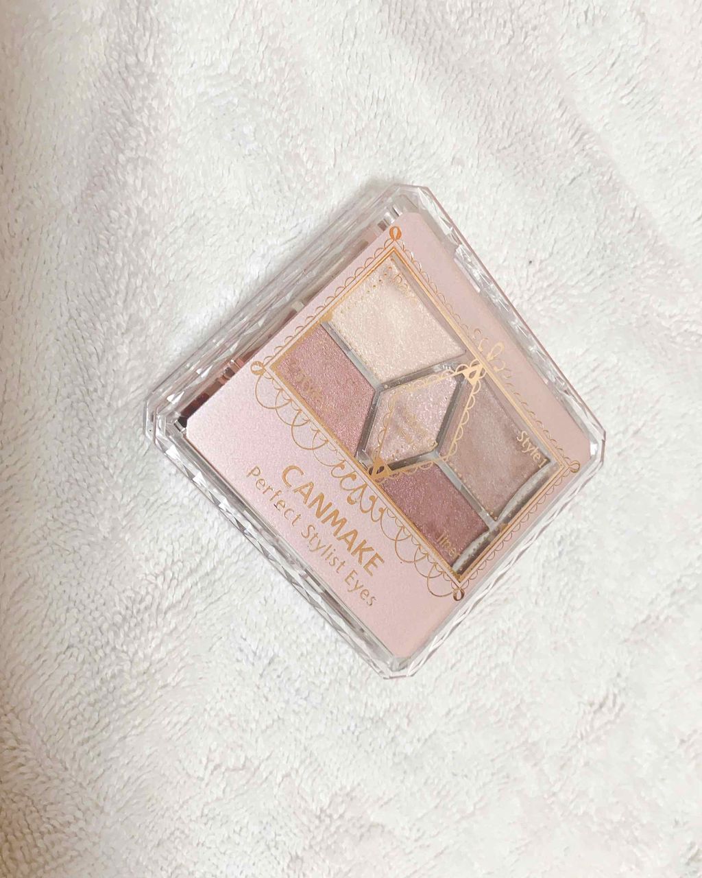 【旧品】パーフェクトスタイリストアイズ/キャンメイク/アイシャドウパレットを使ったクチコミ(1枚目)