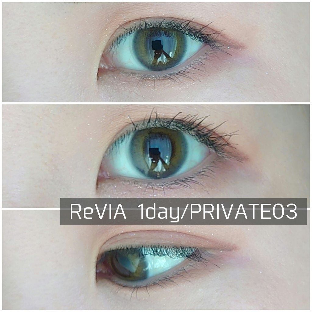 ReVIA 1day/ReVIA/ワンデー(1DAY)カラコンを使ったクチコミ(1枚目)