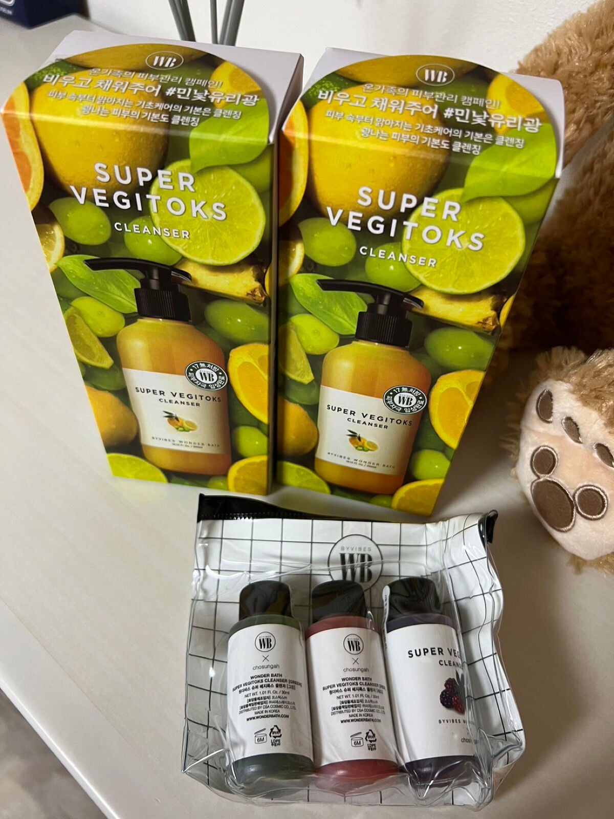 スーパーベジトックスクレンザー/WONDER BATH/クレンジングジェルを使ったクチコミ(1枚目)