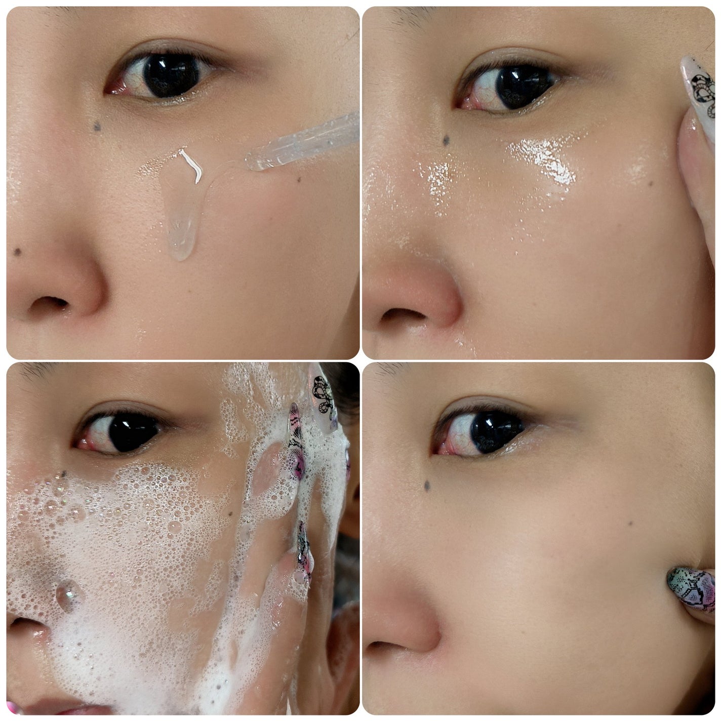 ポアターンスピキュールオイルフォーム/リリーイブ/オイルクレンジングを使ったクチコミ(4枚目)