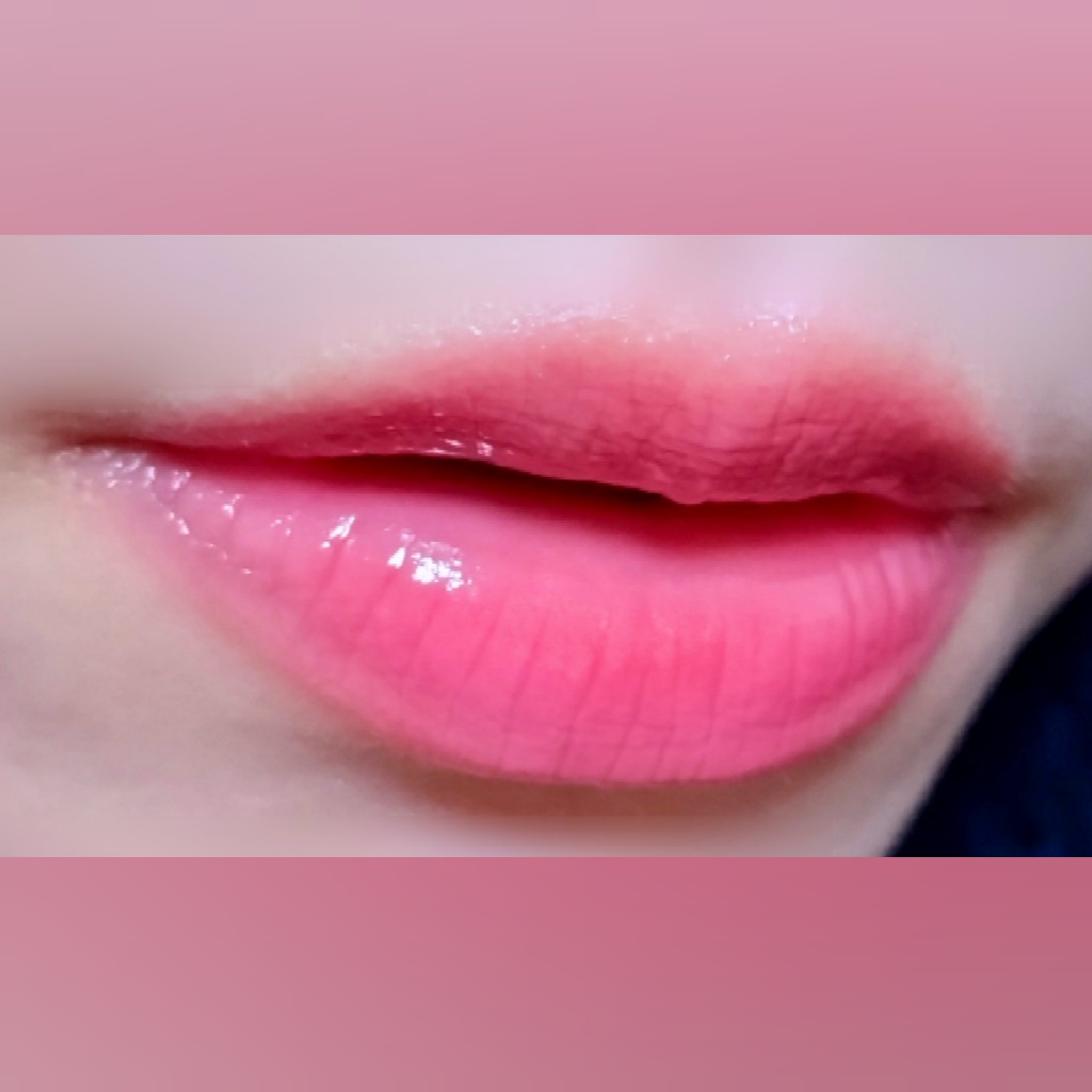 ハニーメルティングリップ 04 ザクロサワー/ネイチャーリパブリック/口紅を使ったクチコミ（3枚目）