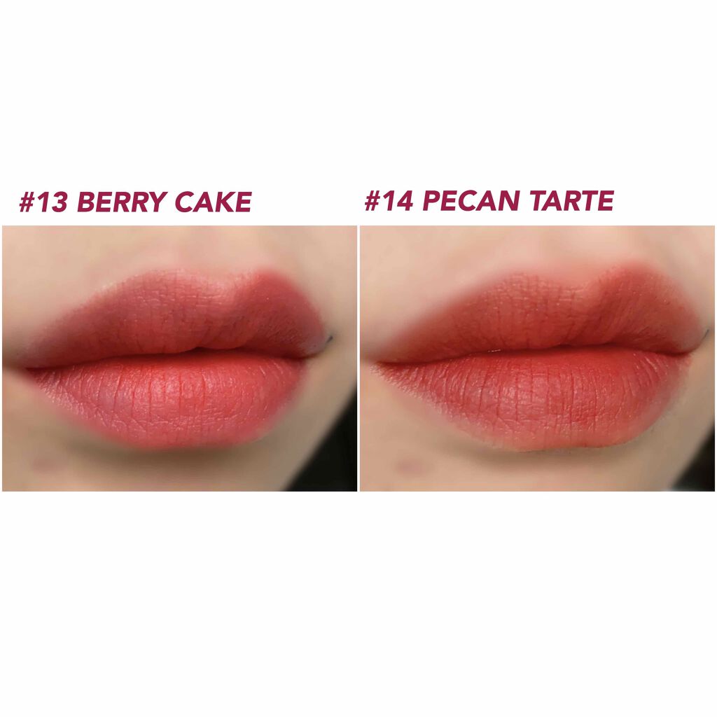 ゼロベルベットティント/rom&nd/リップティントを使ったクチコミ(3枚目)