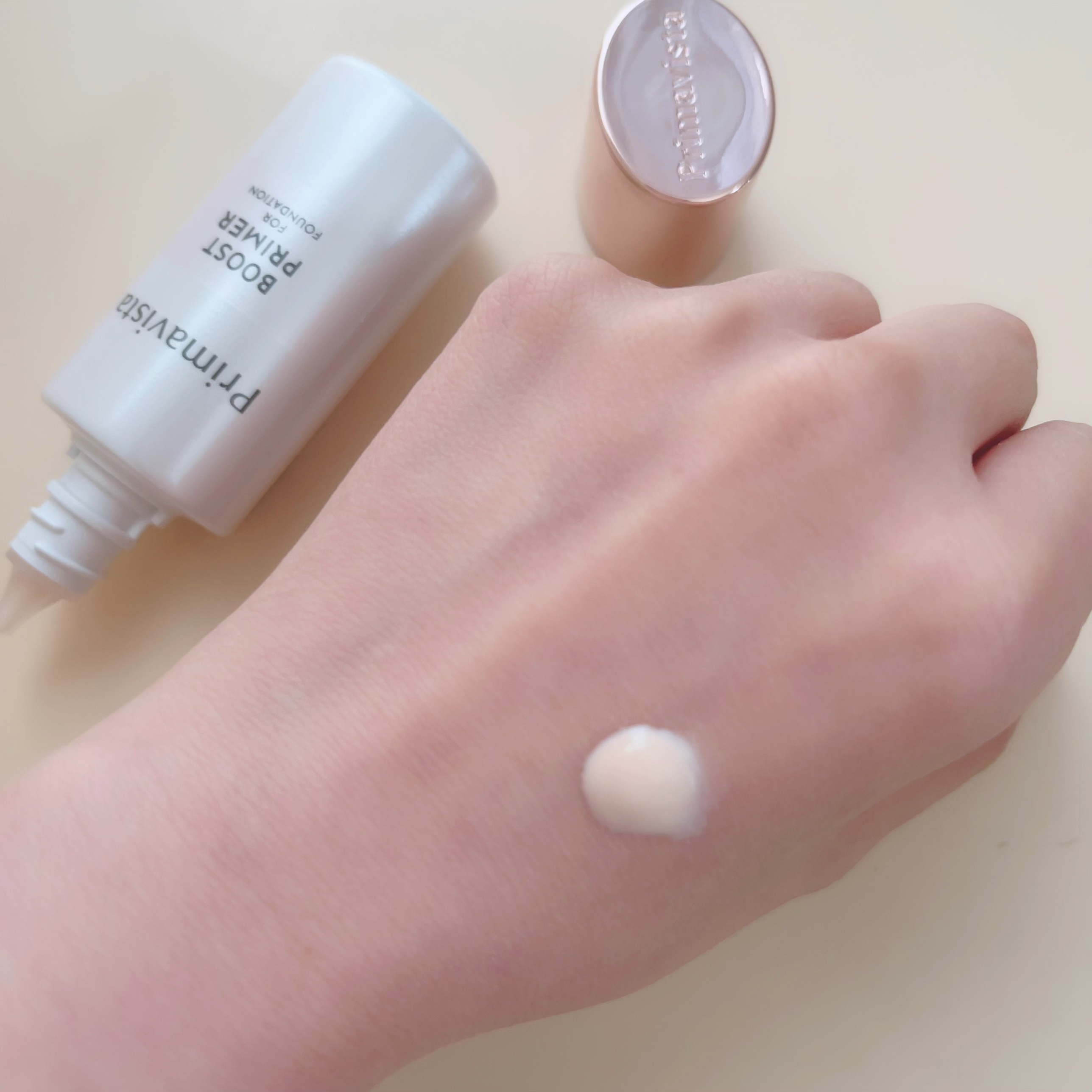 ファンデブースト<皮脂くずれ防止>/プリマヴィスタ/化粧下地を使ったクチコミ（2枚目）