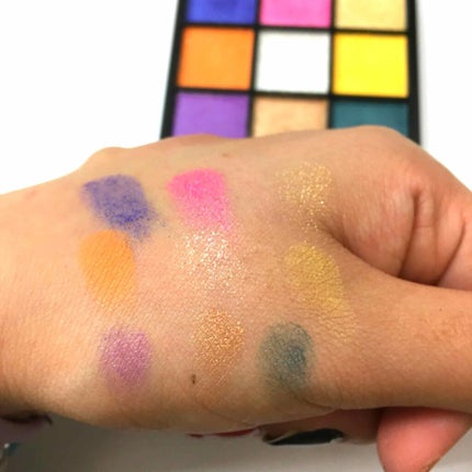 UR GLAM BLOOMING EYE COLOR PALETTE/U R GLAM/アイシャドウパレットを使ったクチコミ(2枚目)