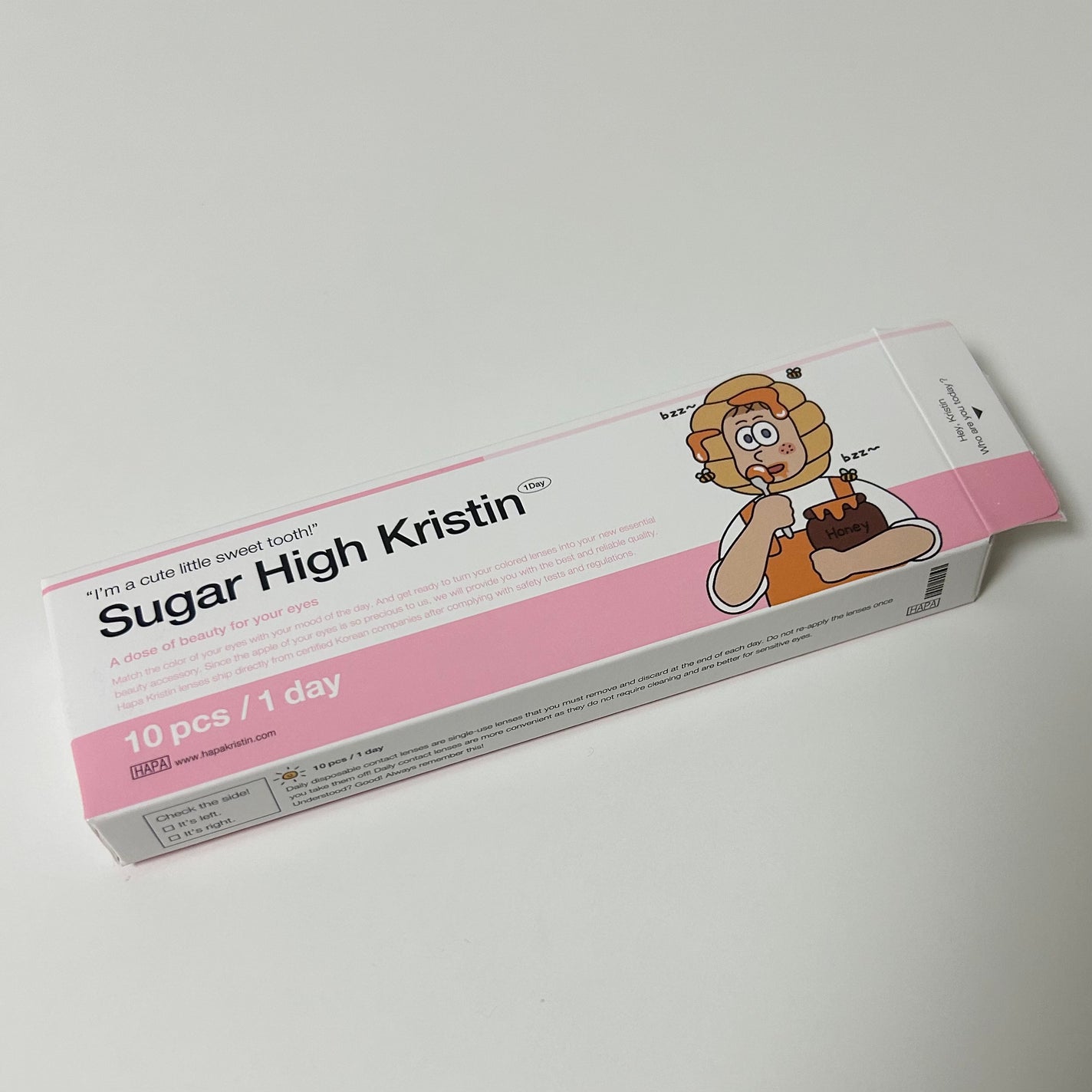 Suger High Kristin/Hapa kristin/カラーコンタクトレンズを使ったクチコミ(1枚目)