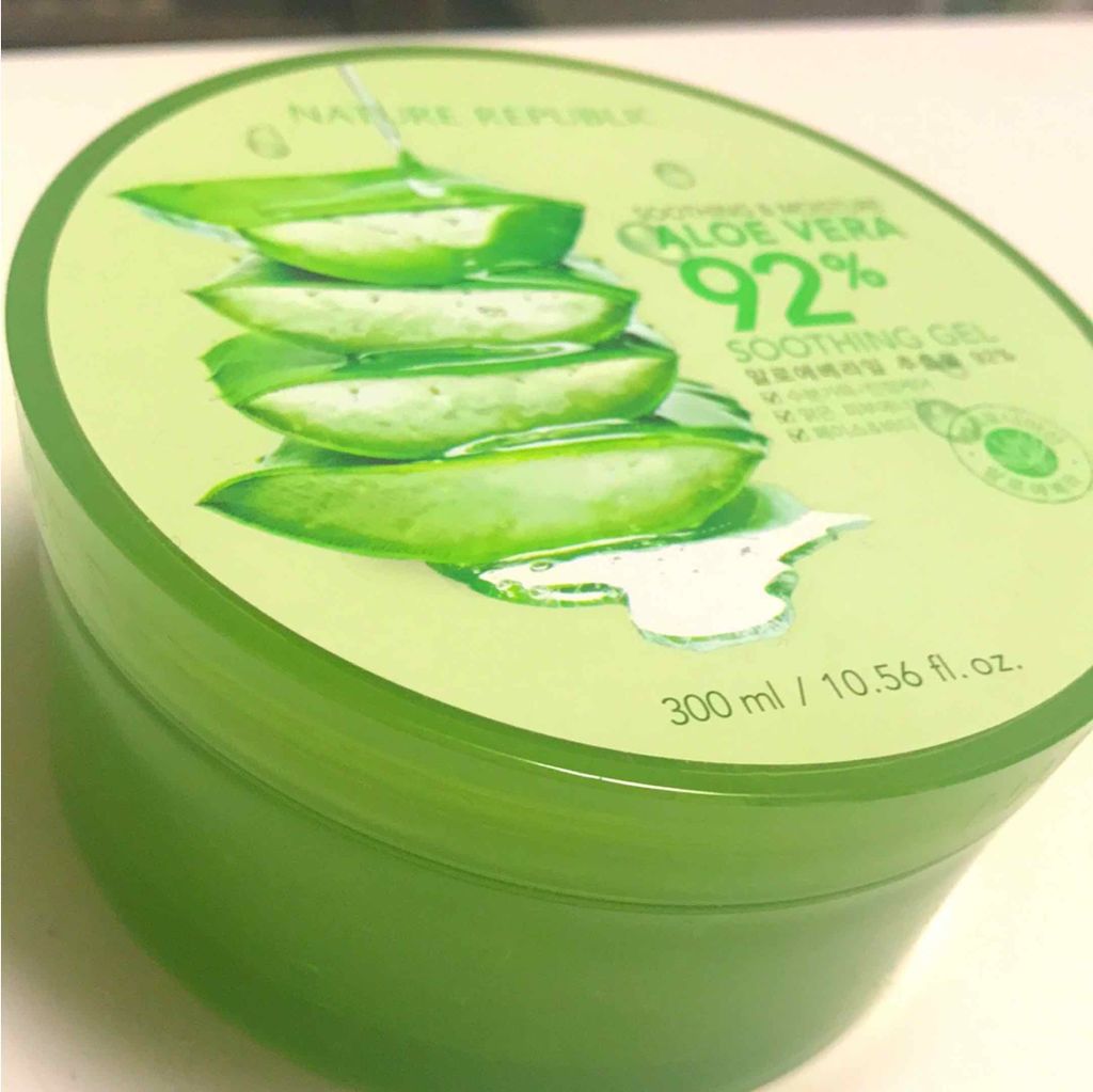 マイルド＆モイスチャーアロエジェル/ネイチャーリパブリック/ボディローションを使ったクチコミ（1枚目）