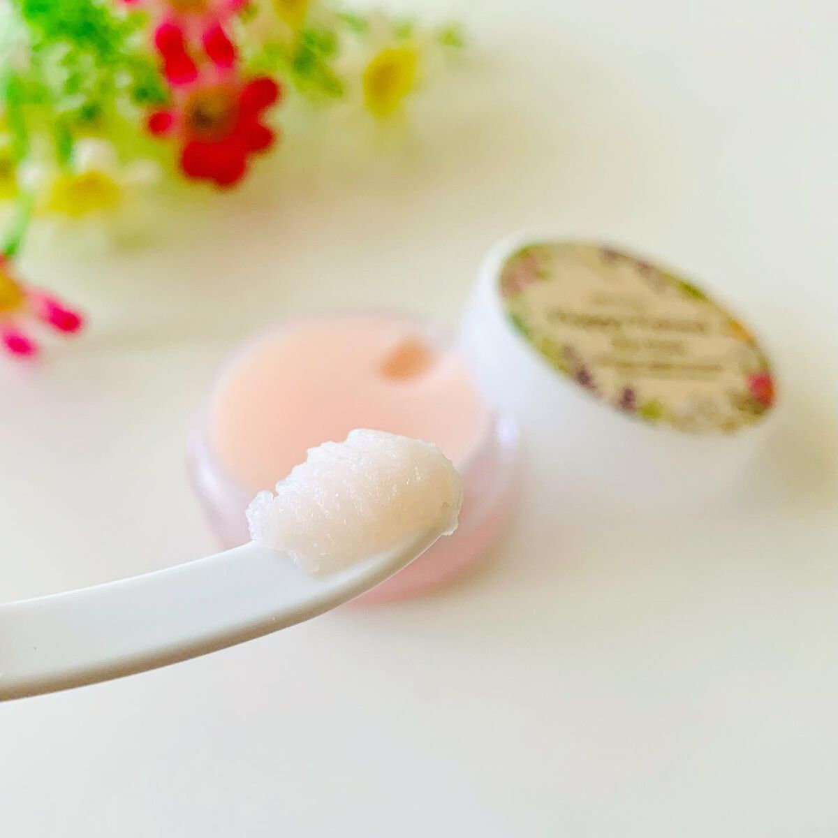 ボタニカル オーガニックライスバーム/ハッピーナチュラル/フェイスバームを使ったクチコミ（2枚目）