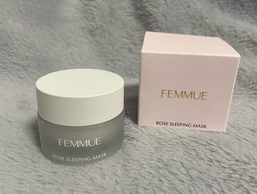 ローズウォーター スリーピングマスク 50g/FEMMUE/フェイスクリームの画像