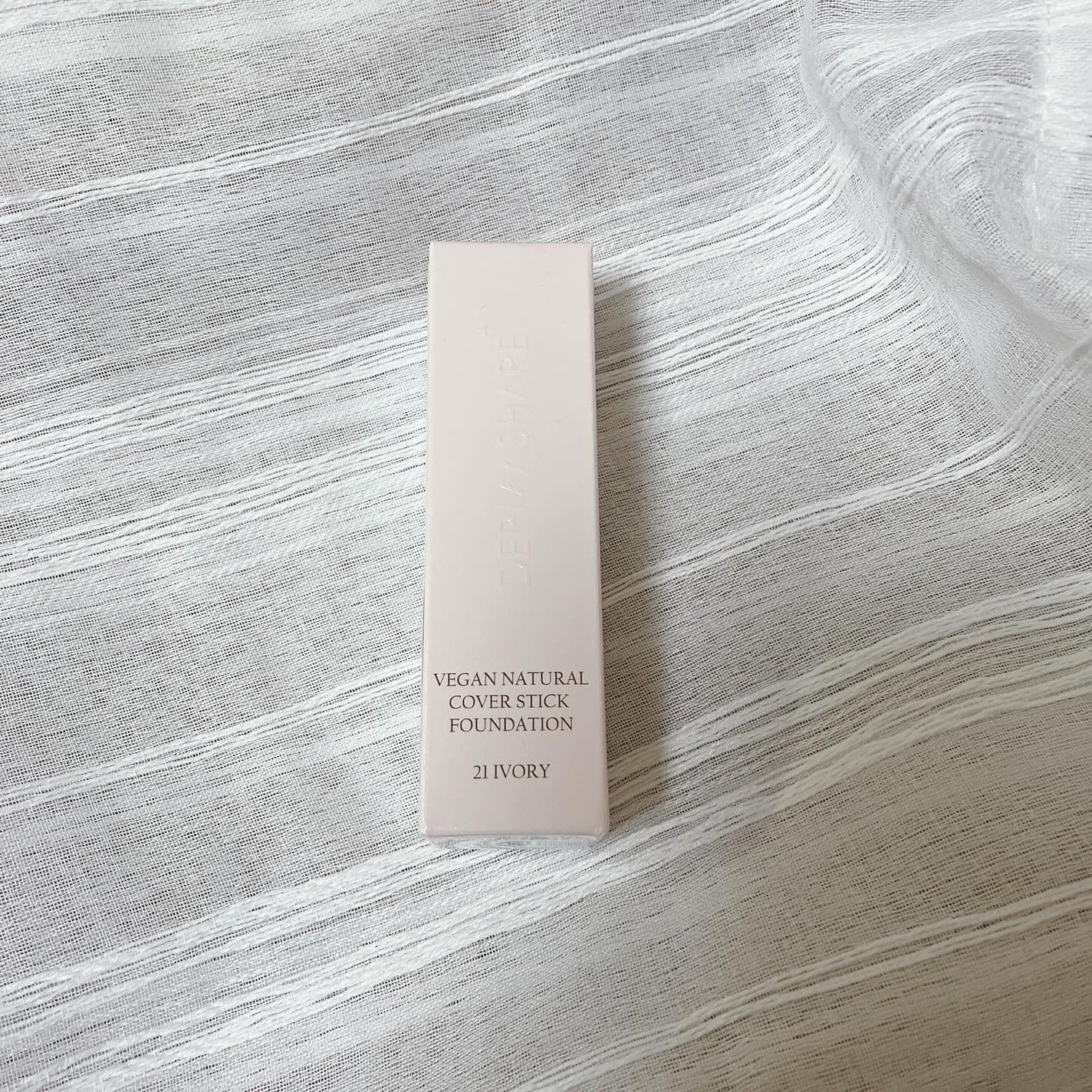 ぷえら on LIPS 「DERMASHARE ヴィーガンナチュラルカバースティックファ..」(8枚目)