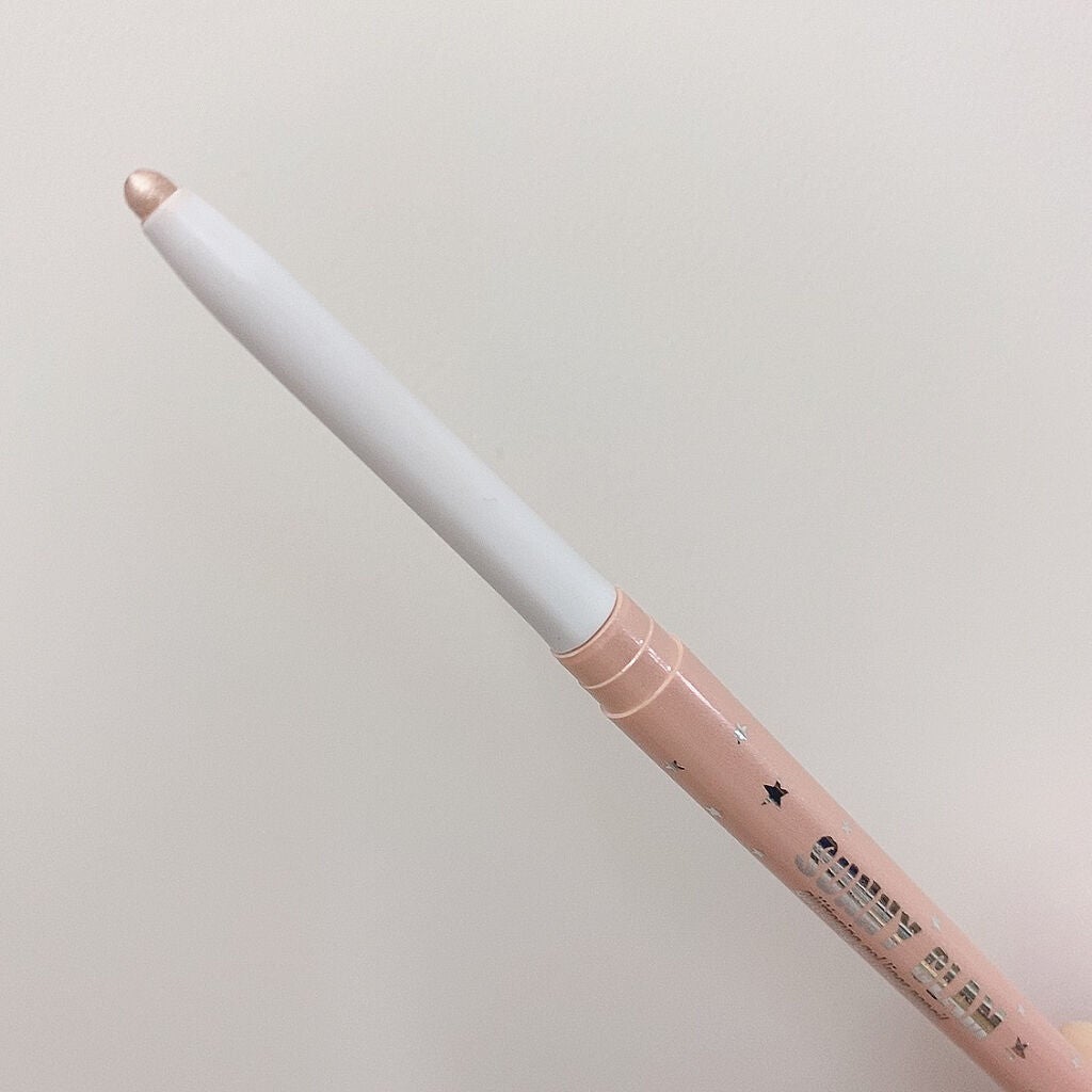 サニーグラムグリッタリングジェルライナーペンシル/プロランス/ジェルアイライナーを使ったクチコミ(2枚目)