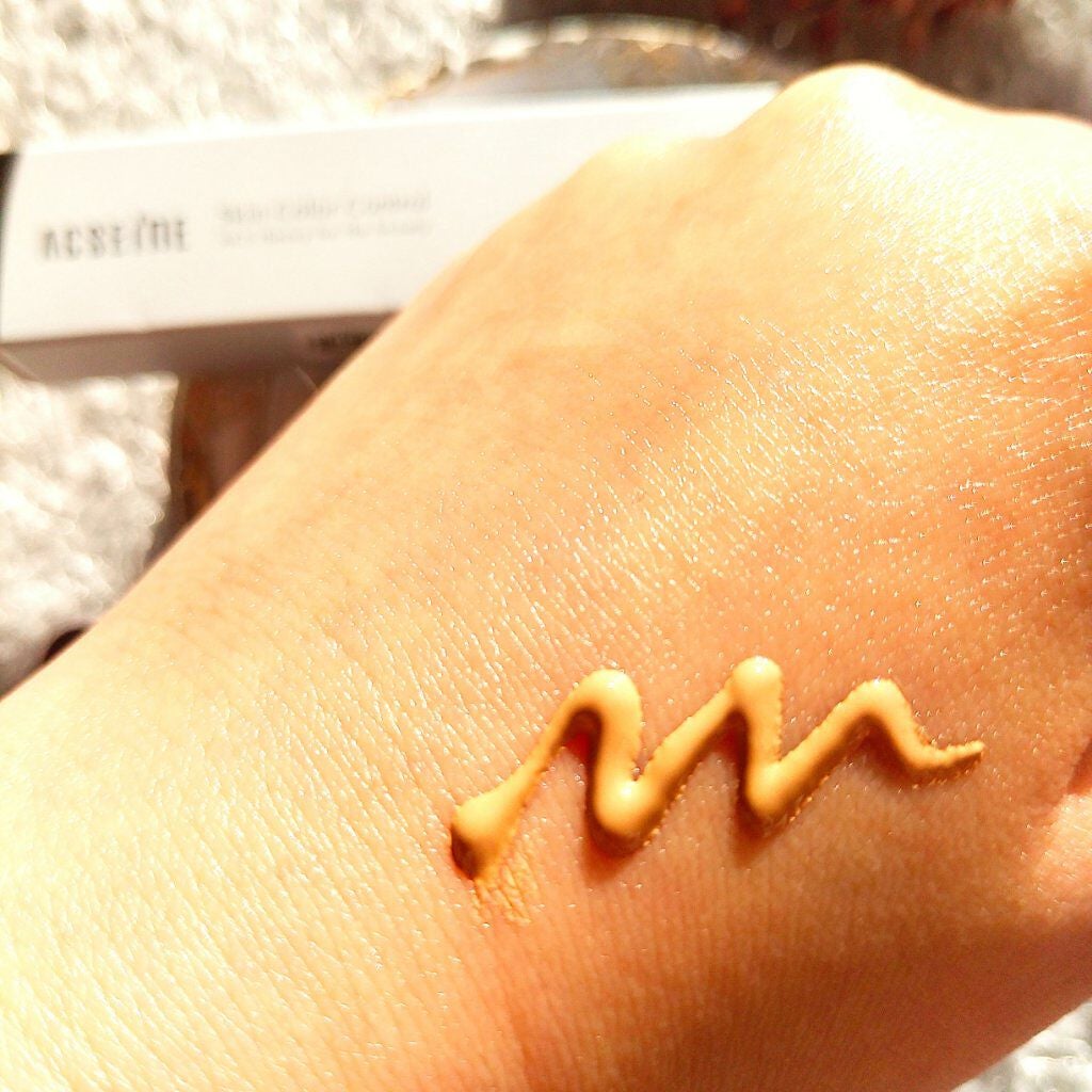 スキンカラーコントロール/ACSEINE/クリームコンシーラーを使ったクチコミ(3枚目)