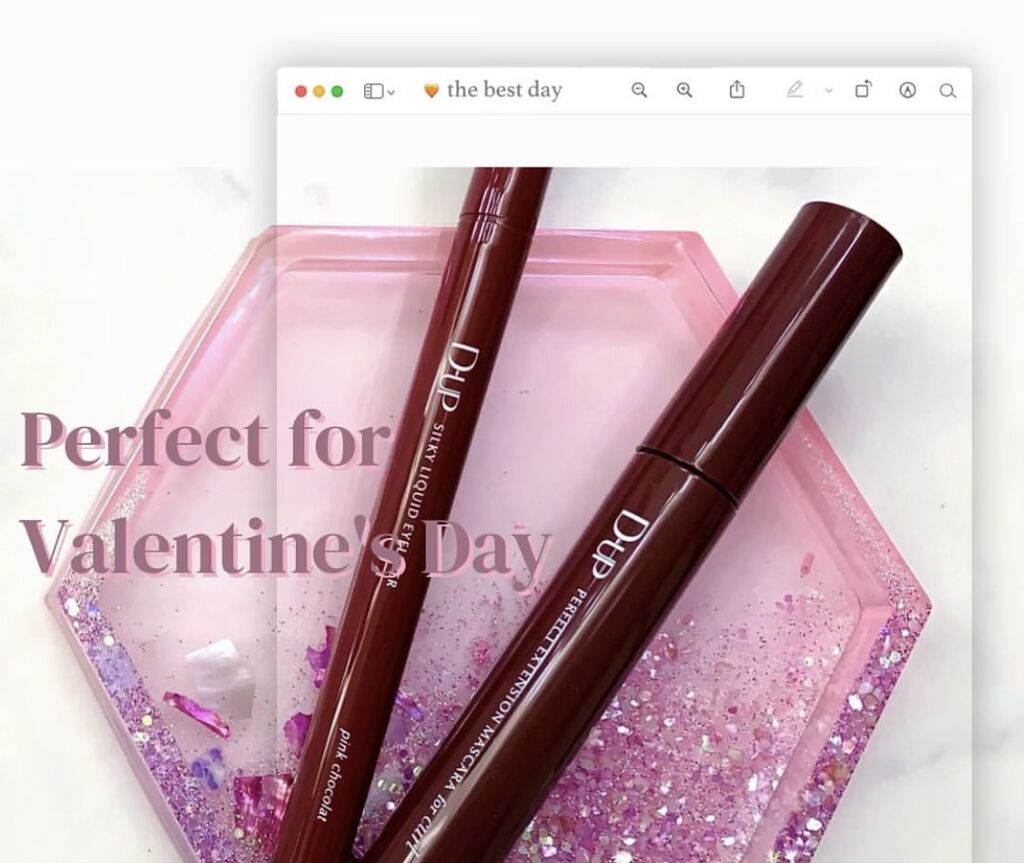 パーフェクトエクステンション マスカラ for カール/D-UP/マスカラを使ったクチコミ（1枚目）