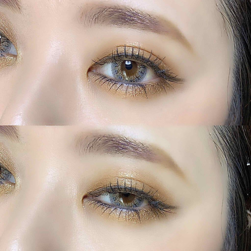 ツイン カラー アイシャドウ/ちふれ/アイシャドウパレットを使ったクチコミ（2枚目）