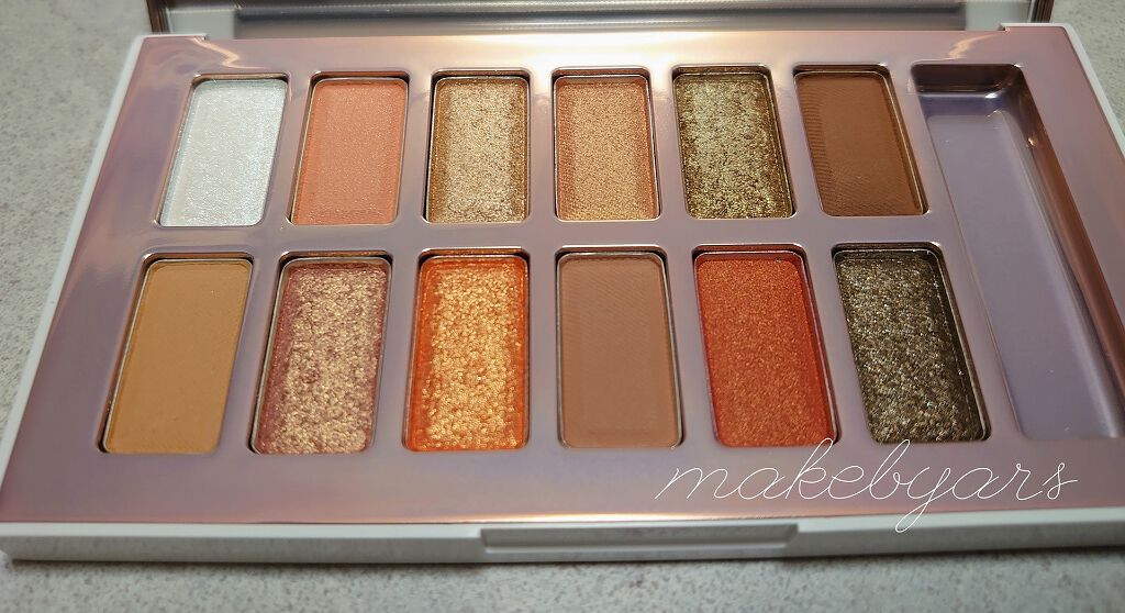 バレンタインボックス2 ピーチパレット/VAVI MELLO/アイシャドウパレットを使ったクチコミ(2枚目)