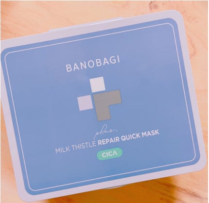 ミルクシスルリペアシカクイックマスクプラス/BANOBAGI/シートマスク・パックを使ったクチコミ(1枚目)