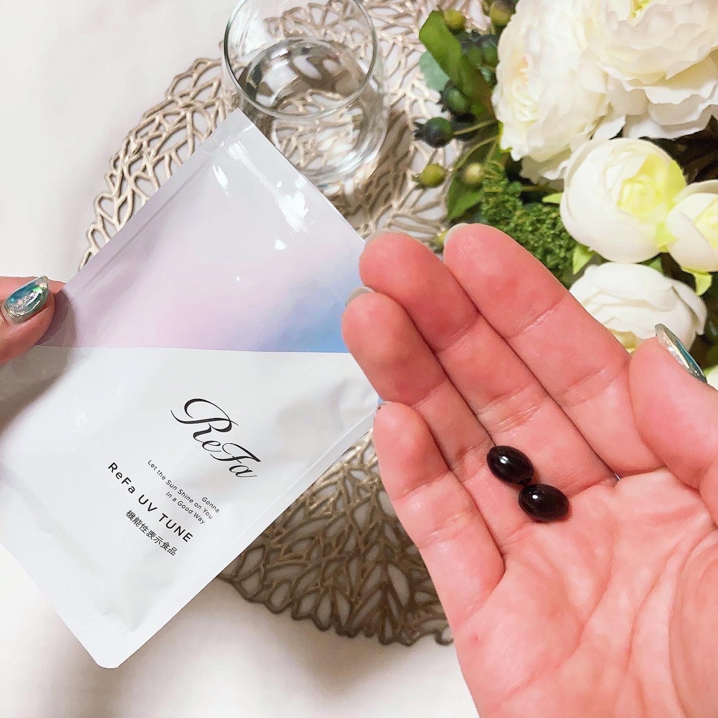 UVチューン/ReFa/美容サプリメントを使ったクチコミ(3枚目)