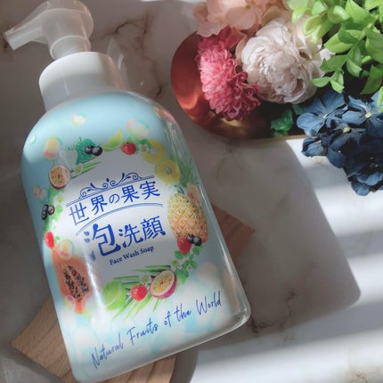世界の果実 すっきり泡洗顔/世界の果実/泡洗顔を使ったクチコミ(3枚目)