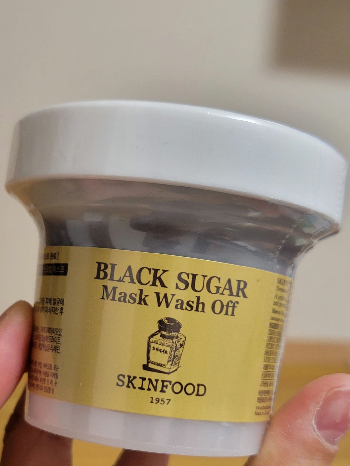 ブラックシュガーマスク ウォッシュオフ/SKINFOOD/洗い流すパック・マスクを使ったクチコミ(6枚目)