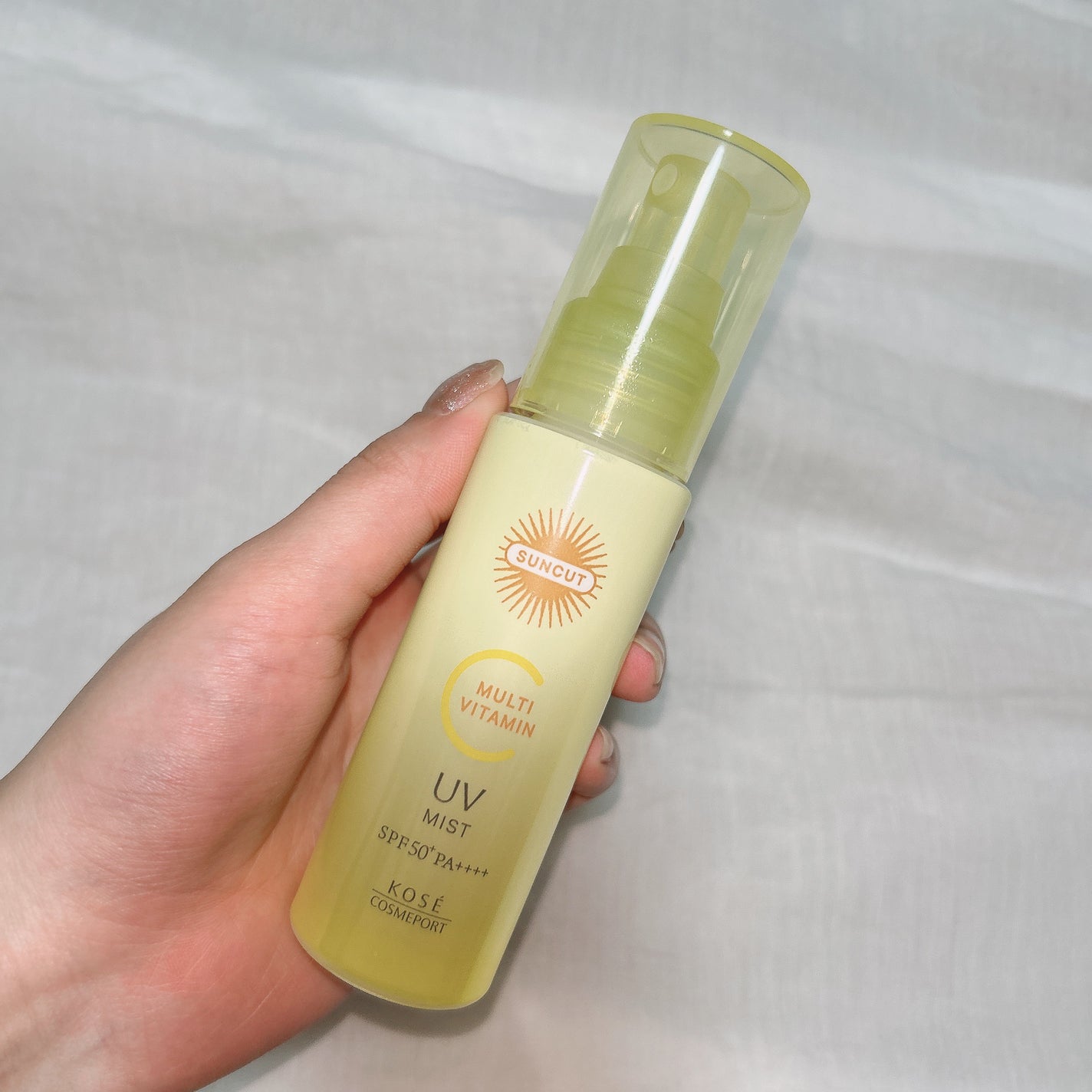 サンカット UVミストV <日やけ止め美容液>/サンカット®/日焼け止めミスト・スプレーを使ったクチコミ(2枚目)