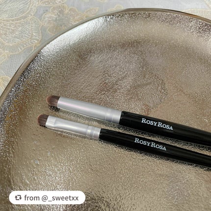 ポイントメイクアップブラシセット/ロージーローザ/メイクブラシを使ったクチコミ(1枚目)