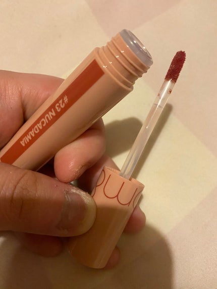 ジューシーラスティングティント/rom&nd/リップティントを使ったクチコミ(6枚目)