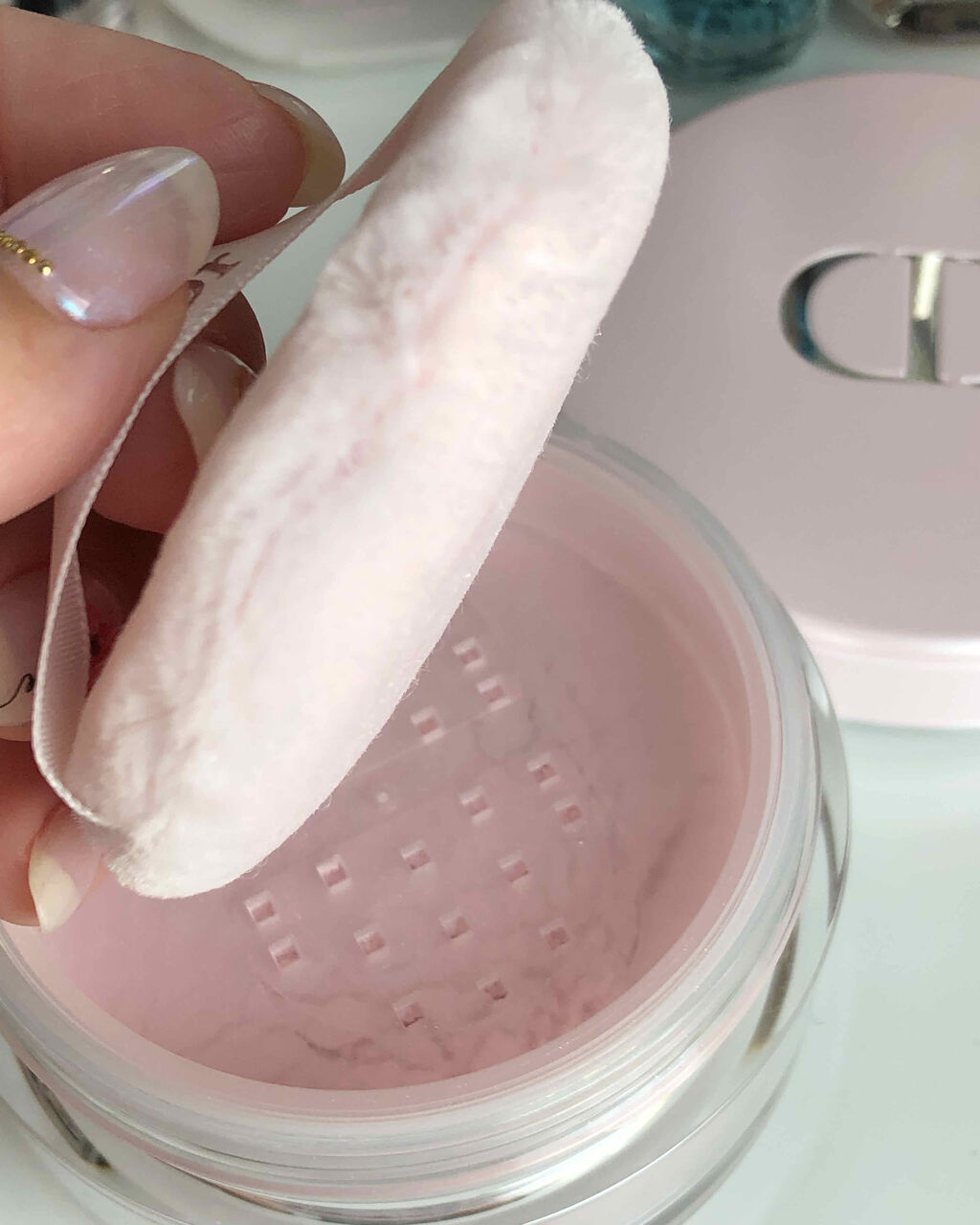 ミス ディオール ブルーミング ボディ パウダー/Dior/ボディパウダーを使ったクチコミ（3枚目）