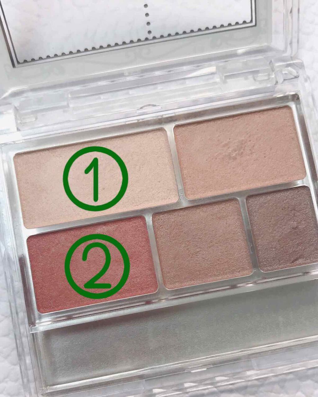 パーフェクトマルチアイズ/キャンメイク/アイシャドウパレットを使ったクチコミ（2枚目）