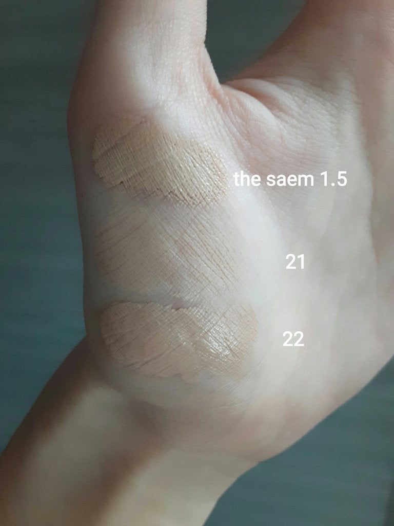 カバーパーフェクション チップコンシーラー/the SAEM/リキッドコンシーラーを使ったクチコミ(3枚目)