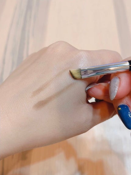 ダブルエンドアイブロウブラシ熊野筆/&be/メイクブラシを使ったクチコミ(5枚目)