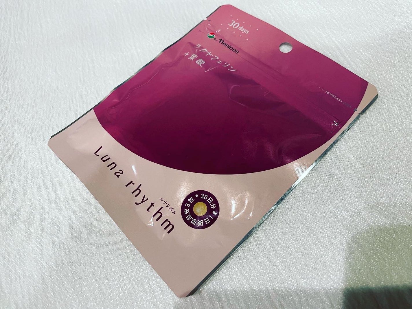 ルナリズム ラクトフェリン+葉酸/メニコン/美容サプリメントを使ったクチコミ(1枚目)