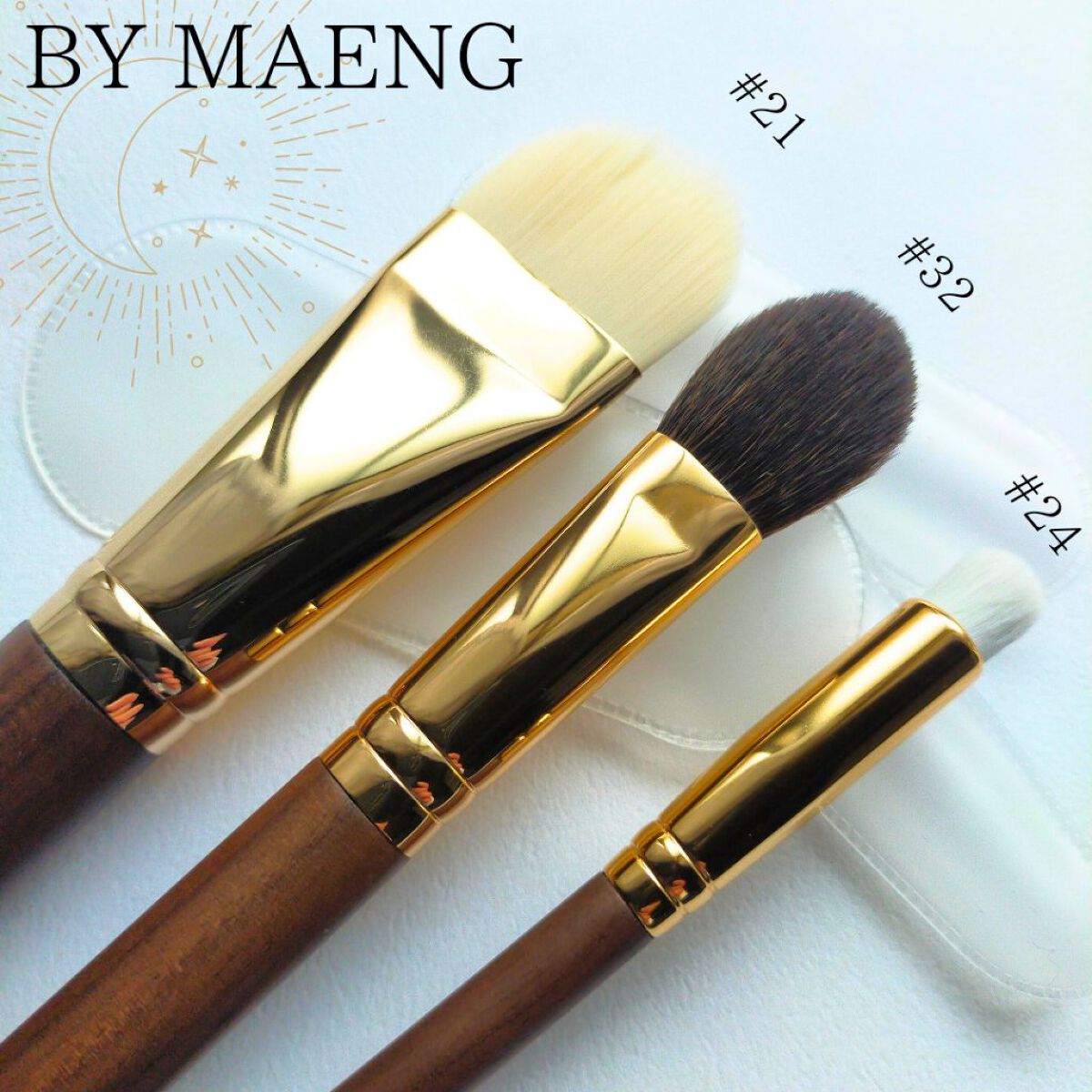 BY MAENG #24 コンシーラーブラシ-3D/SOOA DOR/メイクブラシを使ったクチコミ（1枚目）