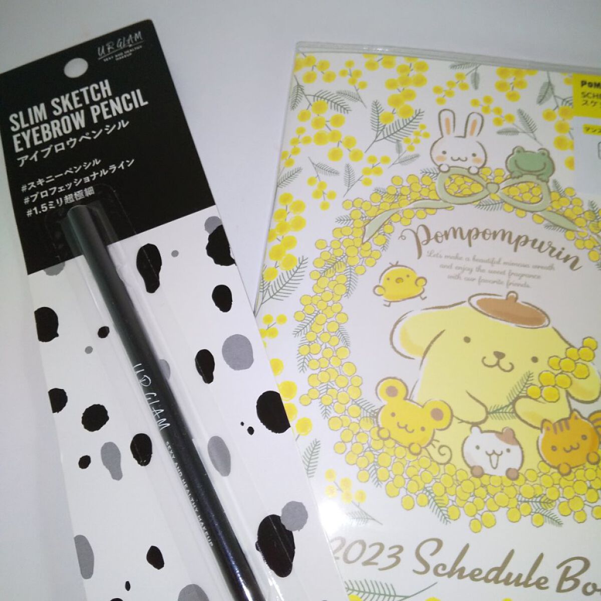 スリムスケッチアイブロウペンシル/U R GLAM/アイブロウペンシルを使ったクチコミ（1枚目）