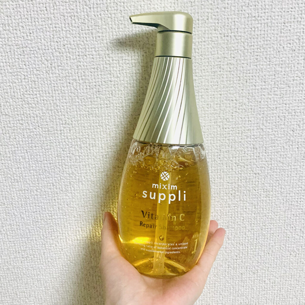 ビタミン リペアシャンプー／コラーゲン リペアヘアトリートメント/mixim suppli/市販シャンプーを使ったクチコミ（2枚目）
