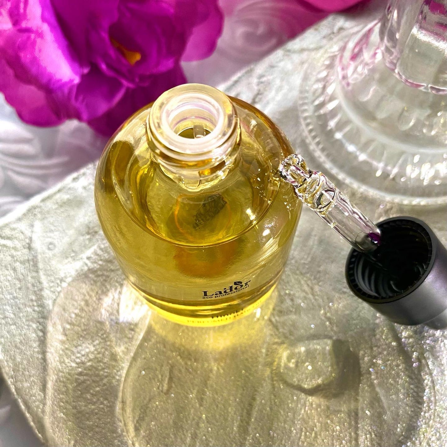 パフュームヘアオイル ヒノキ/La'dor/ヘアオイルを使ったクチコミ(2枚目)