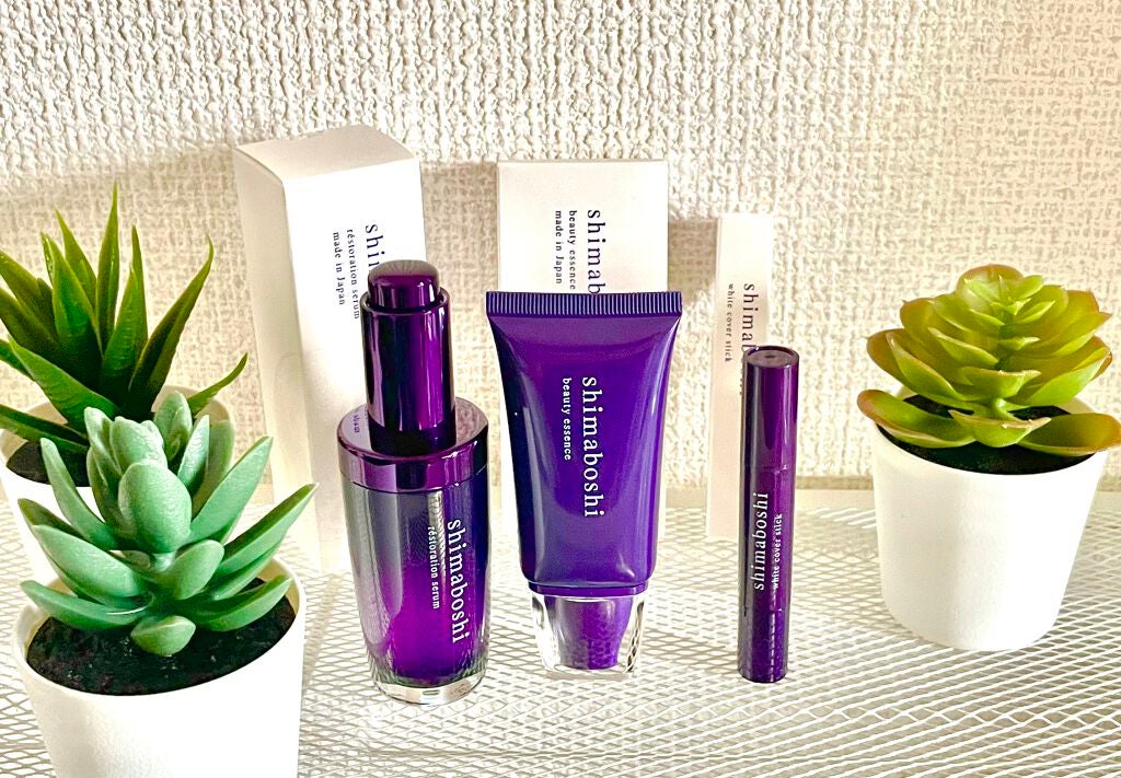 ホワイトカバースティック/shimaboshi/化粧下地を使ったクチコミ(1枚目)