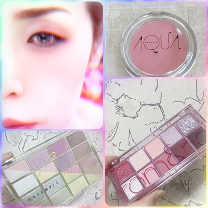 オーガニッククリームチーク 03 キュートストロベリー/アクア・アクア/ジェル・クリームチークを使ったクチコミ(1枚目)