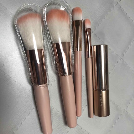 LJ プチ ファンデーションブラシ/セリア/メイクブラシを使ったクチコミ(3枚目)