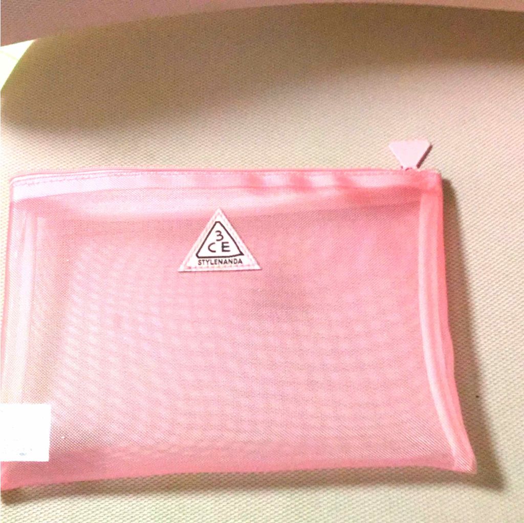 3CE MESH POUCH/3CE/化粧ポーチを使ったクチコミ（1枚目）
