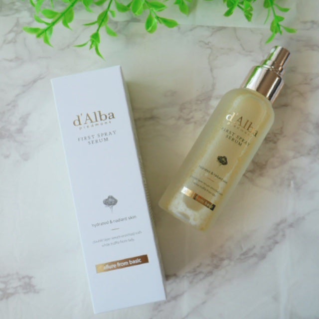 ダルバ ホワイトトリュフファーストスプレーセラム/ダルバ/ミスト状化粧水を使ったクチコミ(1枚目)