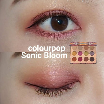SonicBloom/ColourPop/アイシャドウパレットを使ったクチコミ(1枚目)