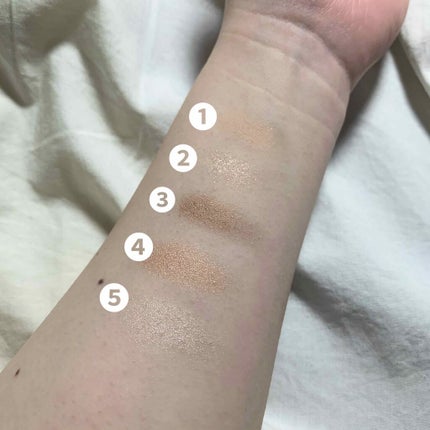 UR GLAM BLOOMING EYE COLOR PALETTE/U R GLAM/アイシャドウパレットを使ったクチコミ(3枚目)