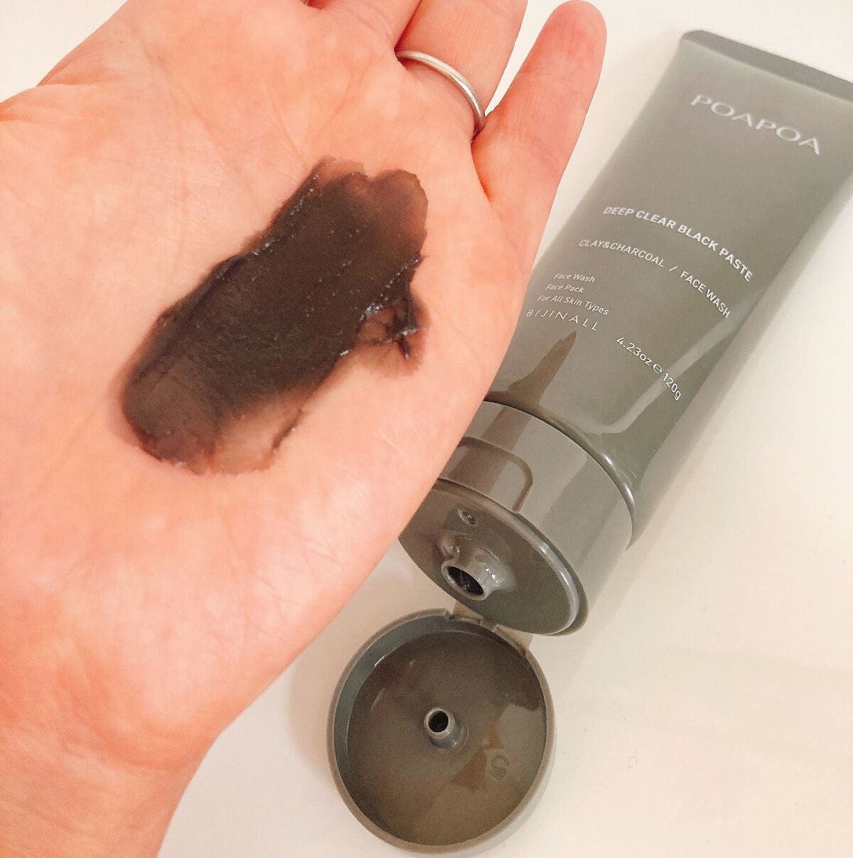 ディープクリア ブラックペースト/POAPOA/洗い流すパック・マスクを使ったクチコミ(4枚目)