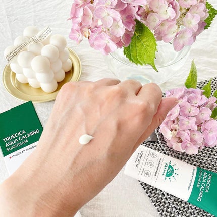 TRUECICA アクアカーミング日焼け止め/SOME BY MI/日焼け止めクリームを使ったクチコミ(3枚目)