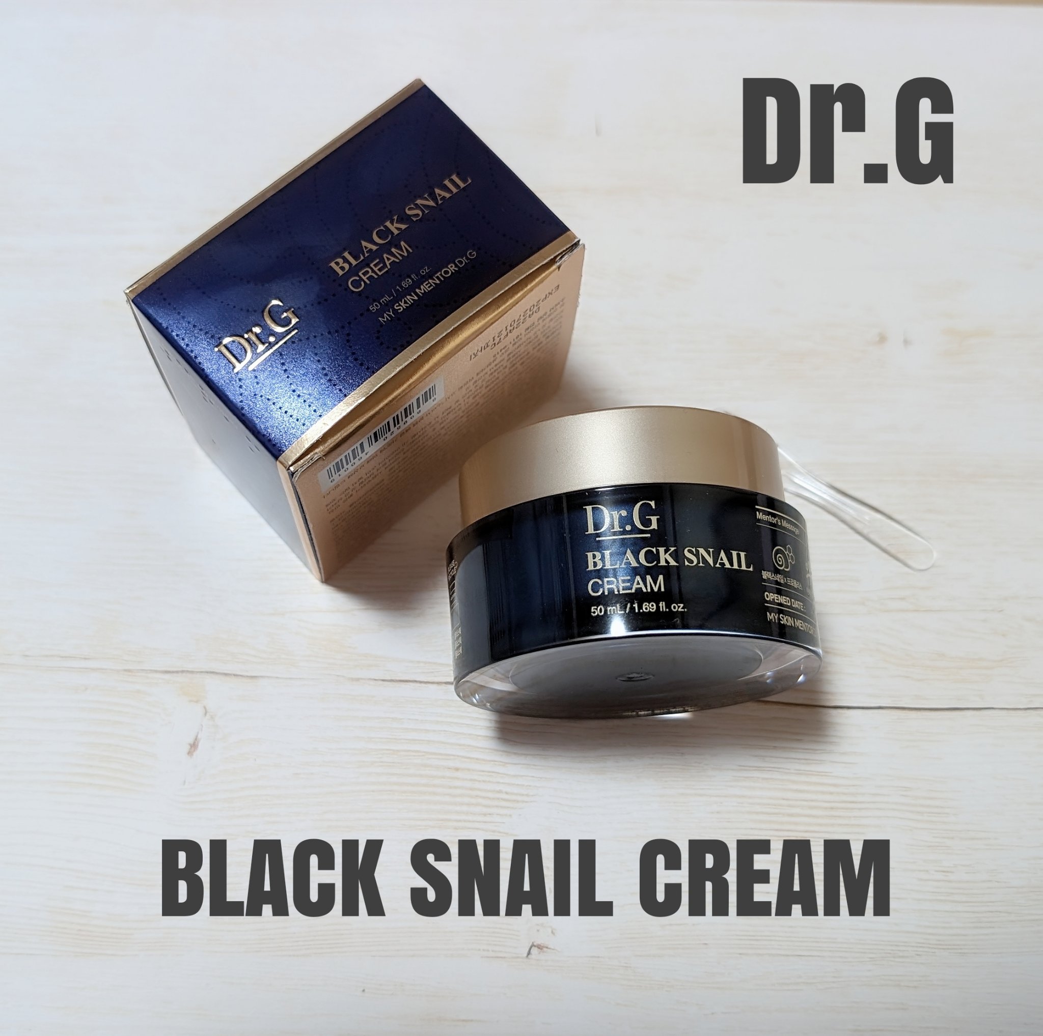 ブラックスネイル クリーム/Dr.G/フェイスクリームを使ったクチコミ（1枚目）