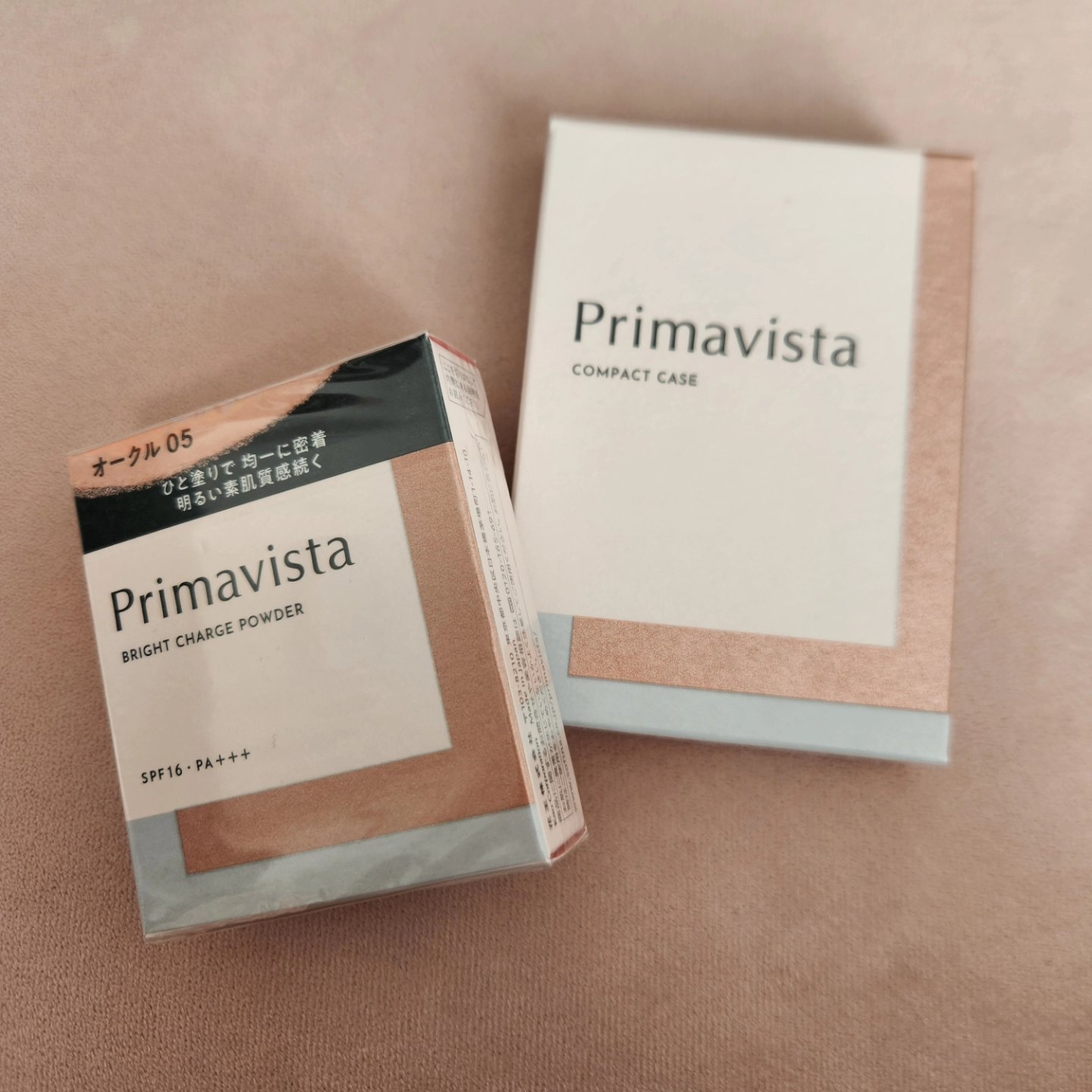 プリマヴィスタ ブライトチャージ パウダー スターターセット オークル05/プリマヴィスタ/パウダーファンデーションを使ったクチコミ（2枚目）
