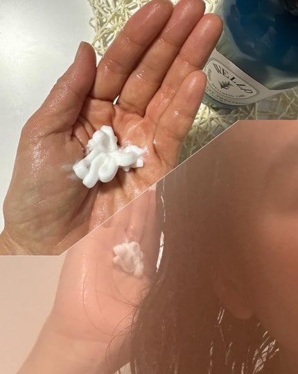 薬用スカルプケアシャンプー/トリートメント モイスト/WELLP/市販シャンプーを使ったクチコミ(4枚目)