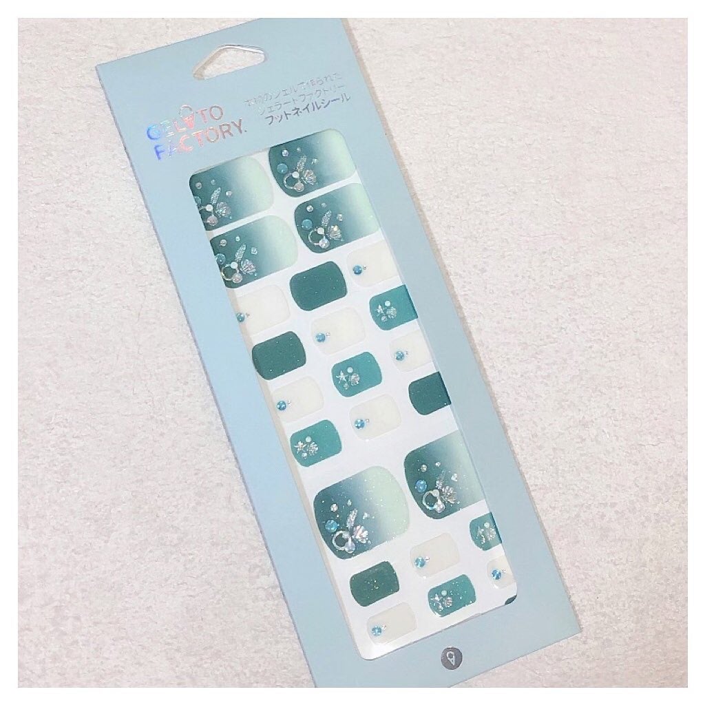 𝘼𝙮𝙪 ❦ 𝑆𝑒𝑙𝑓 𝑁𝑎𝑖𝑙 on LIPS 「❥こんにちわ〜🌊💕今回はジェラートファクトリー様のフ..」(3枚目)