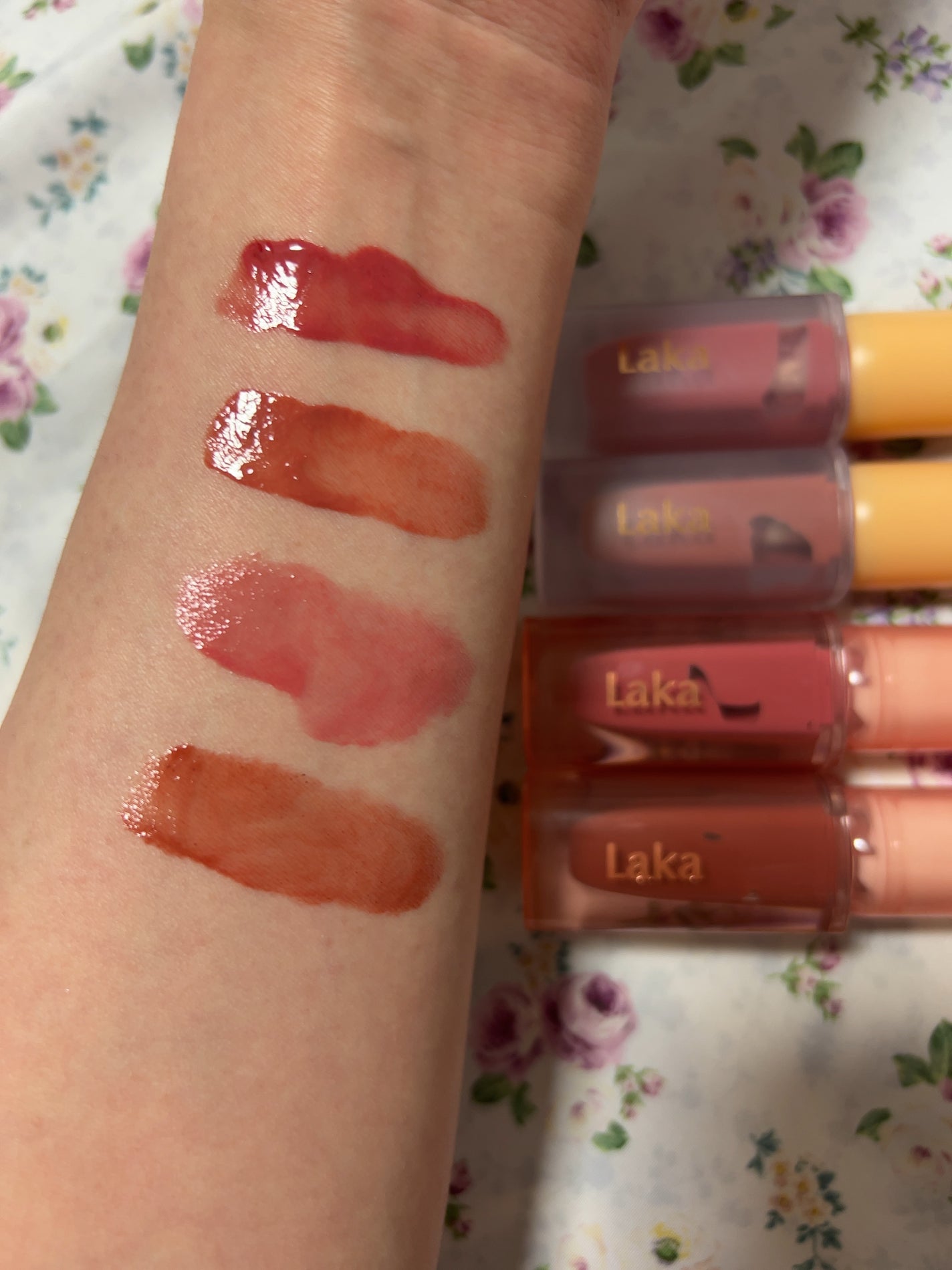 フルーティーグラムティント/Laka/リップティントを使ったクチコミ(2枚目)