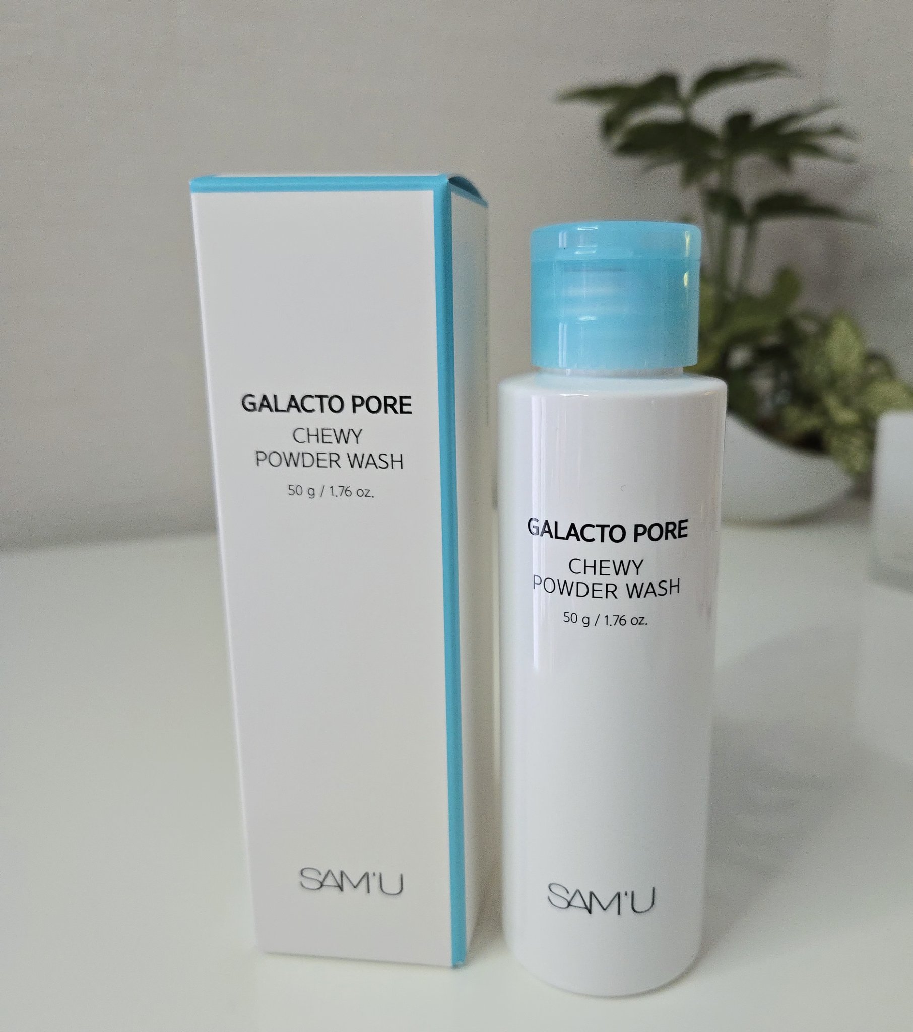 サミュ ガラクトポア チューイー パウダーウォッシュ/SAM'U/洗顔パウダーを使ったクチコミ（1枚目）